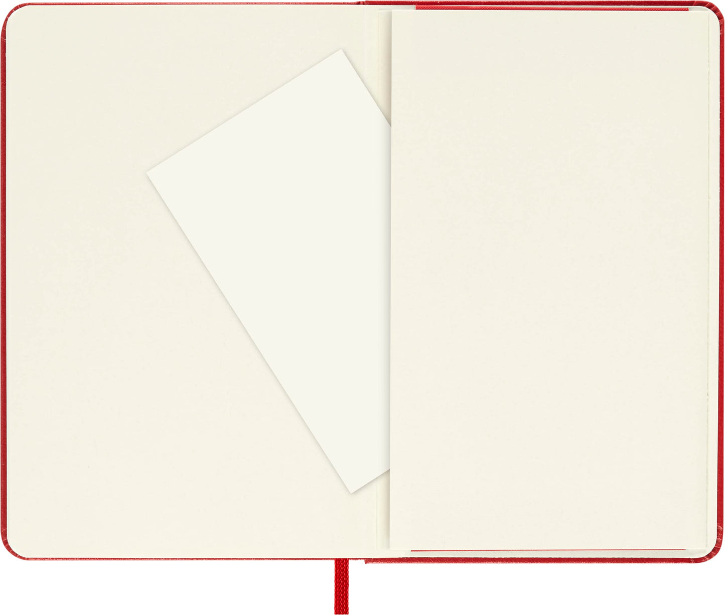 Moleskine Classic Notebook, Hard Cover, Pocket (3.5" x 5.5") Plain/Blank, Scarlet Red, 192 Pages