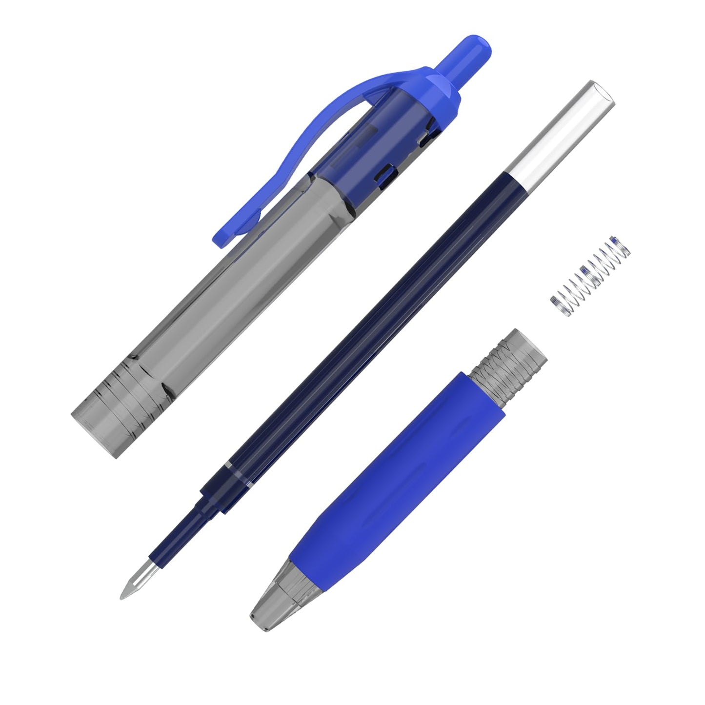 EYEYE G-103 Retractable Gel Pens 0.5mm, 25 Pack 0.5 mm Blue Ink Extra Fine Point Ballpoint Pen Quick Drying, Pen Fine Point Smooth Writing Pens for for Office School Supplies