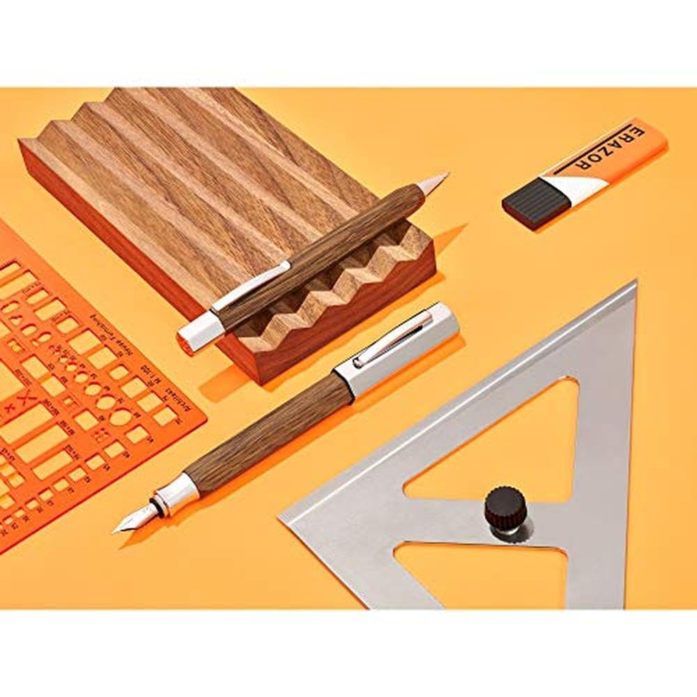Faber Castell 147508 Ballpoint Pen, Oil-based, Ondo, Wood