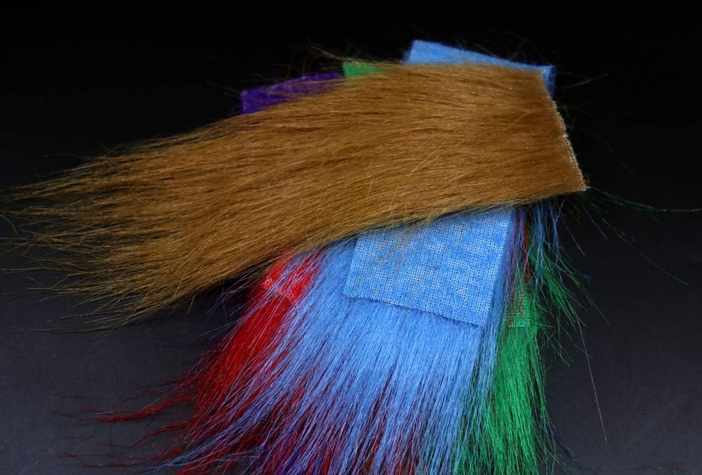 Greatfishing 13packs Mix Color Long Fiber Fly Tying Materials Streamer