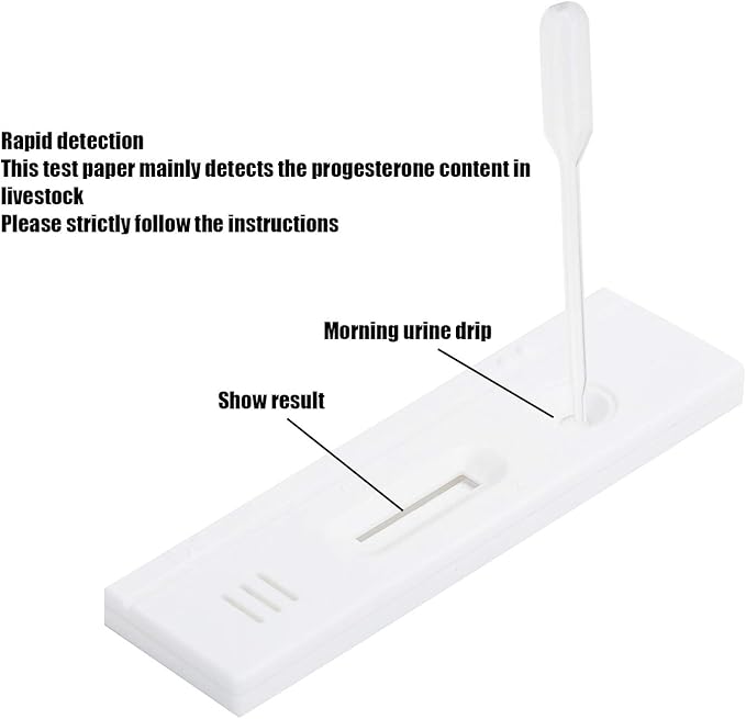 Cow Pregnancy Test Strip, Accurate Livestock Veterinary Equipment with High Accuracy Rate and Convenient to Use