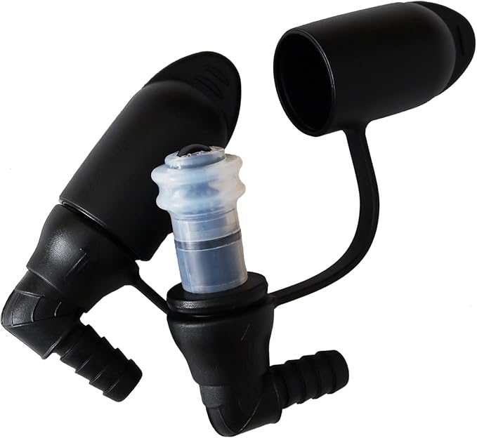 Hydration Bladder Bite Valve Replacement Mouthpiece Fit for Any Water Backpack and Most Brands, with Manual Switch Valve