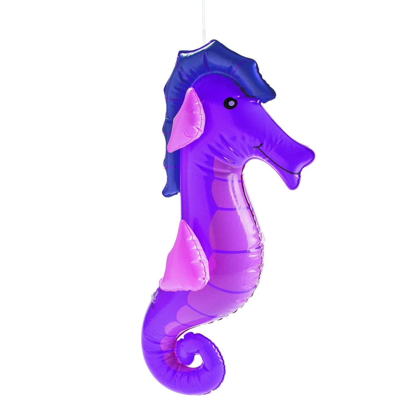 Fun Express Under The Sea Party Decorations Inflatables 6 Pack - Ocean Themed Party Favors with Shark Dolphin Whale Octopus Fish Seahorse | Inflatable Animals for Birthday Decor & Classroom Display