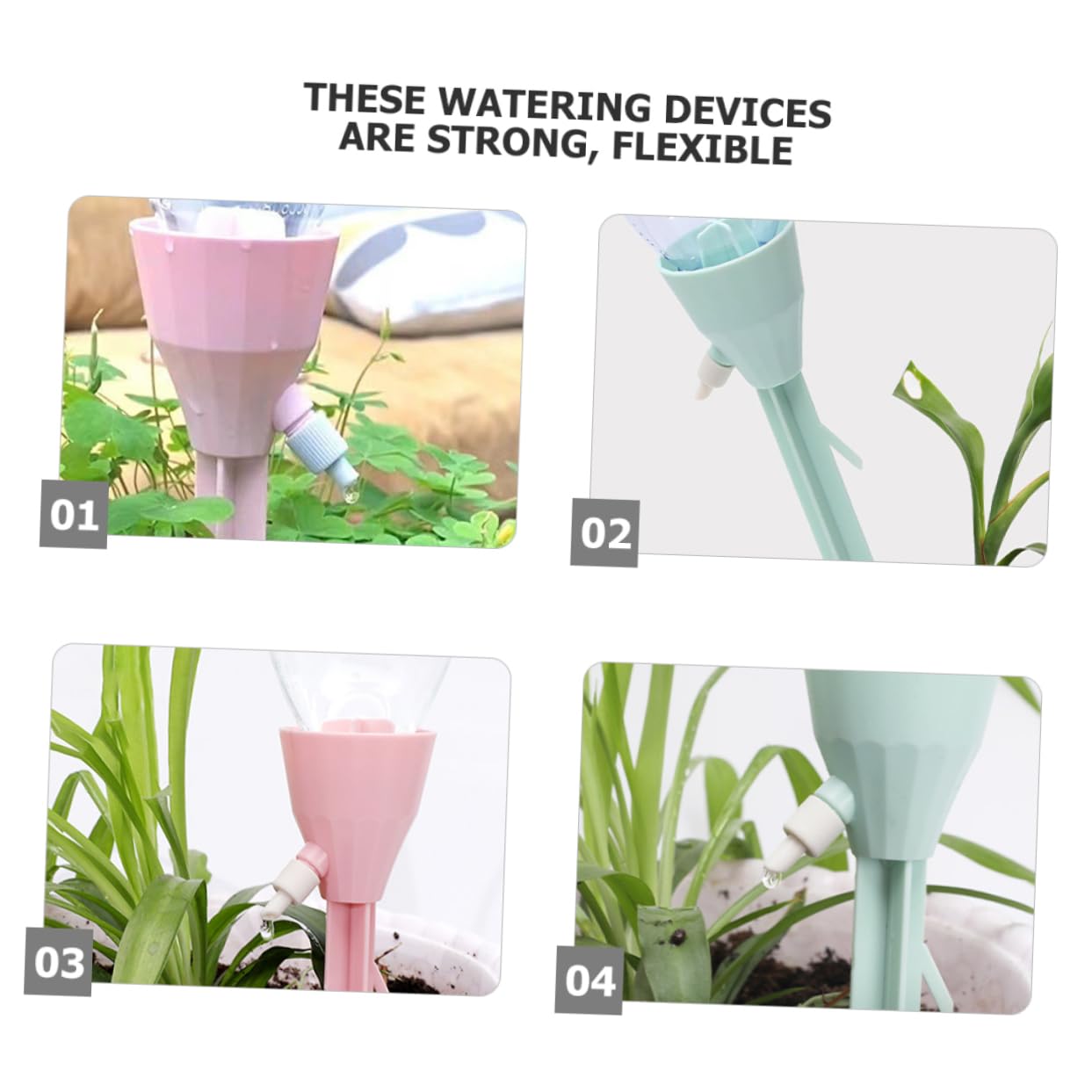 BESPORTBLE 12pcs Automatic Watering System for Indoor and Outdoor Plants Drip Irrigation Kit for Consistent Hydration of Potted Plants
