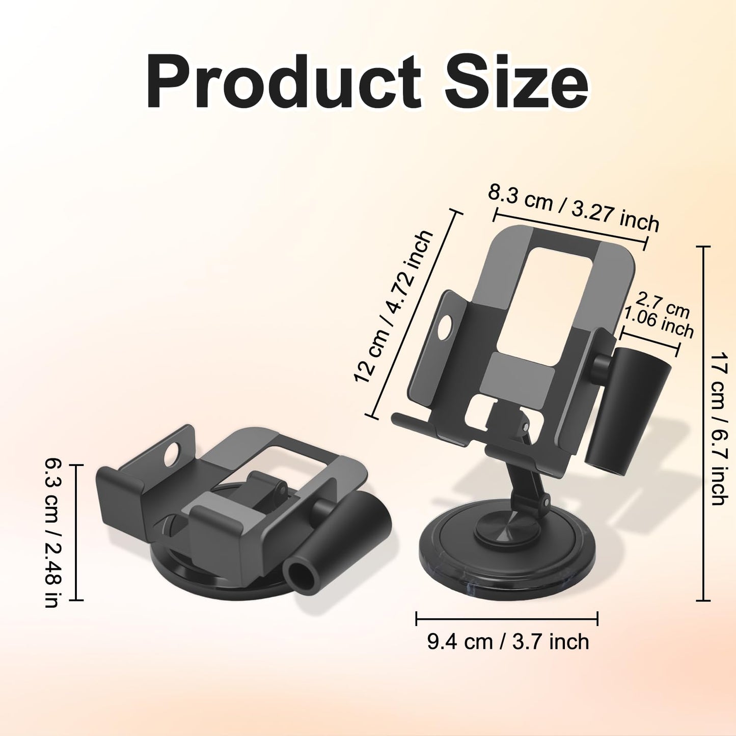 Diesisa Nail Drill Machine Holder - Nail Drill Holder Stand - 360° Rotatable - with Pen Holder - Portable Nail Desk Organizer - Professional Manicure Tool Organizer for Nail Techs Salon & Home Use