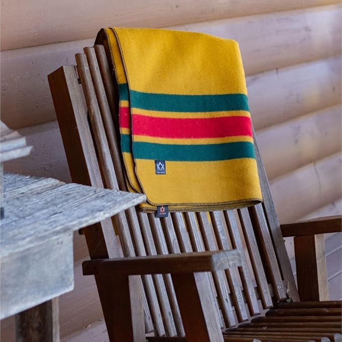 Arcturus Military Wool Blanket - Warm, Thick, Washable - Great for Outdoors, Camping, Stadium Blanket, Picnics, Travel - Car & Bushcraft Survival Kits, Large 64in x 88in 4.5 lb