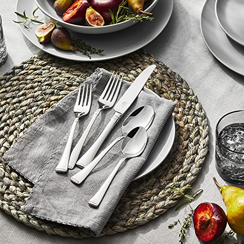 ZWILLING Angelico Flatware Set, 45-Piece, Silver