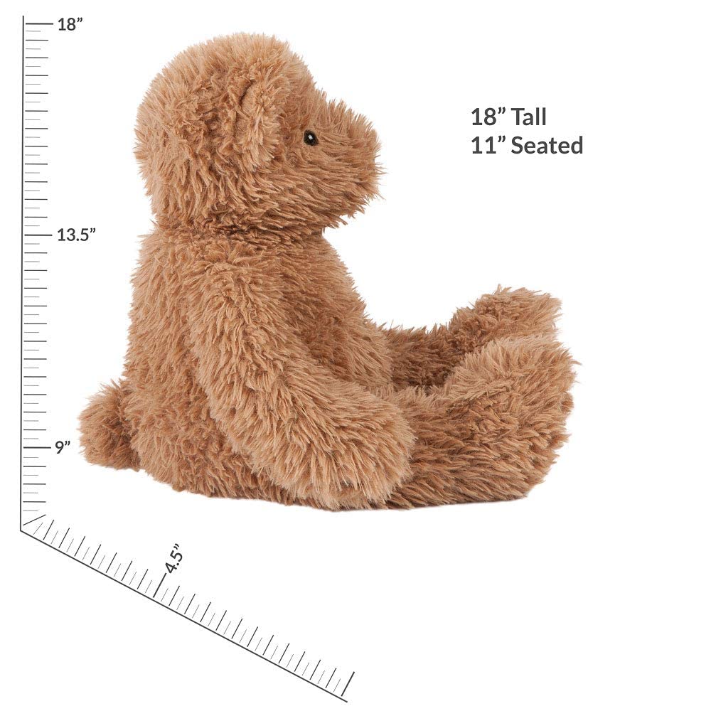 Vermont Teddy Bear 18 Inch Brown Bear | Super Soft Easter Teddy Bear Stuffed Animal | Cozy Plush for Sleeping | Romantic Gift Teddy Bear for Girlfriend | Crafted in the USA