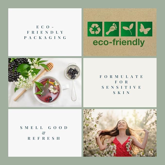 Earth Melody Lavender Mint Natural Deodorant Baking Soda & Aluminum Free - High Performing, 24 Hour Odor Protection Plastic-Free Package