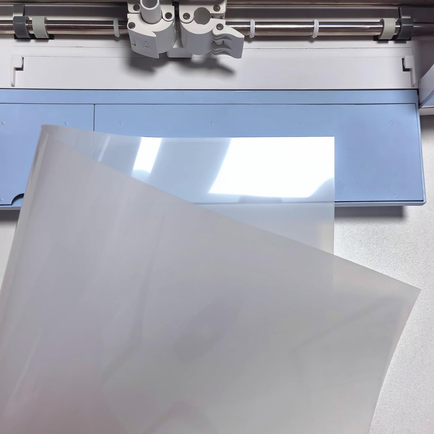 BANLTRE 18"x48" 5 Pieces Frosted Blank Stencil Translucent Acetate Mylar for Craft,Silhouette Vinyl Cutting – Craft Material Making Sheets