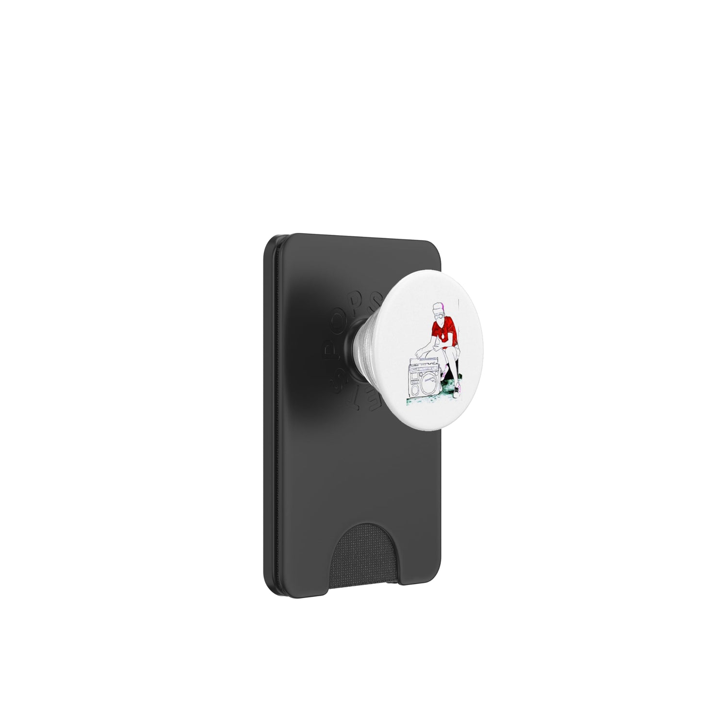 Old's Kool Boom Box Classic Hip-Hop Vibes 80s Street Sound PopSockets PopWallet for MagSafe