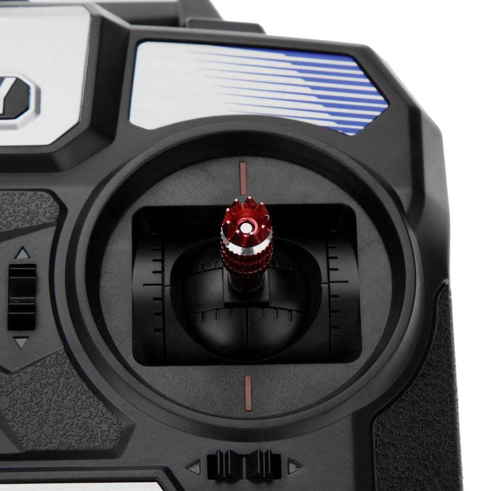 GoolRC Flysky FS-i4 4CH RC Transmitter with Receiver FS-A6, 2.4GHz 4 Channel AFHDS 2A Remote Controller for RC Helicopter Glider