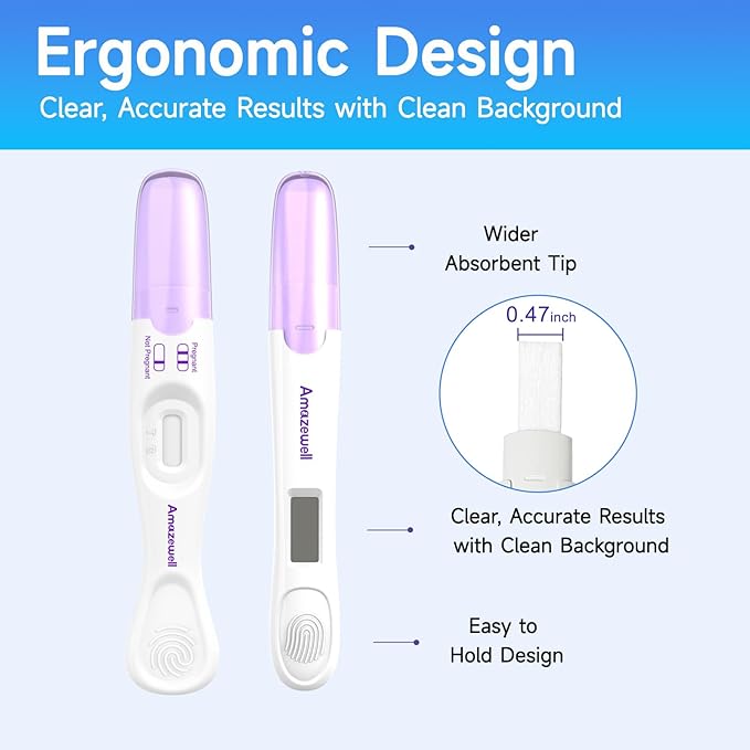 Early Pregnancy Test Kit, Early & Digital Pregnancy Test at Home, Pregnancy Tests with Cup, Fast Results, Over 99% Accuracy, 10 Tests(2 Digital+8 Early+1 Urine Cup)