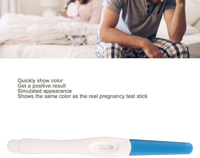Test Stick, 5.5in Length, Plastic False Pregnancy Test Stick Joke Pregancy Test Kit for April Fools Day