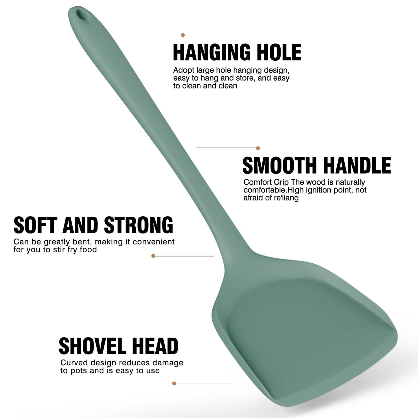 AOTHOD Silicone Cooking Utensils Set - 446°F Heat Resistant Silicone Kitchen Utensils,Spatula,Spoon, Kitchen Utensil Sets Gadgets Tools Set for Nonstick Cookware,Dishwasher Safe BPA FREE (Multicolor)