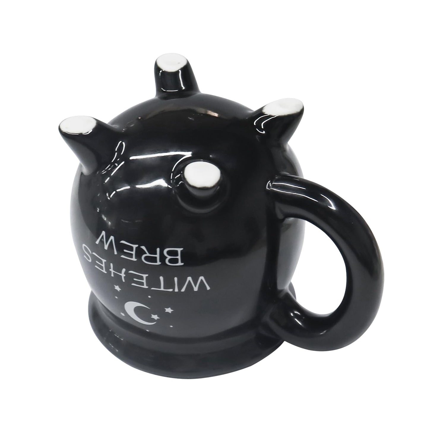 ISTOOL Witch Brew Cauldron Coffee Mug, 300ml/10oz Ceramic Coffee Cups, Cute Halloween Water Cups, Summer Winter Drinkware, Birthday Halloween Gifts