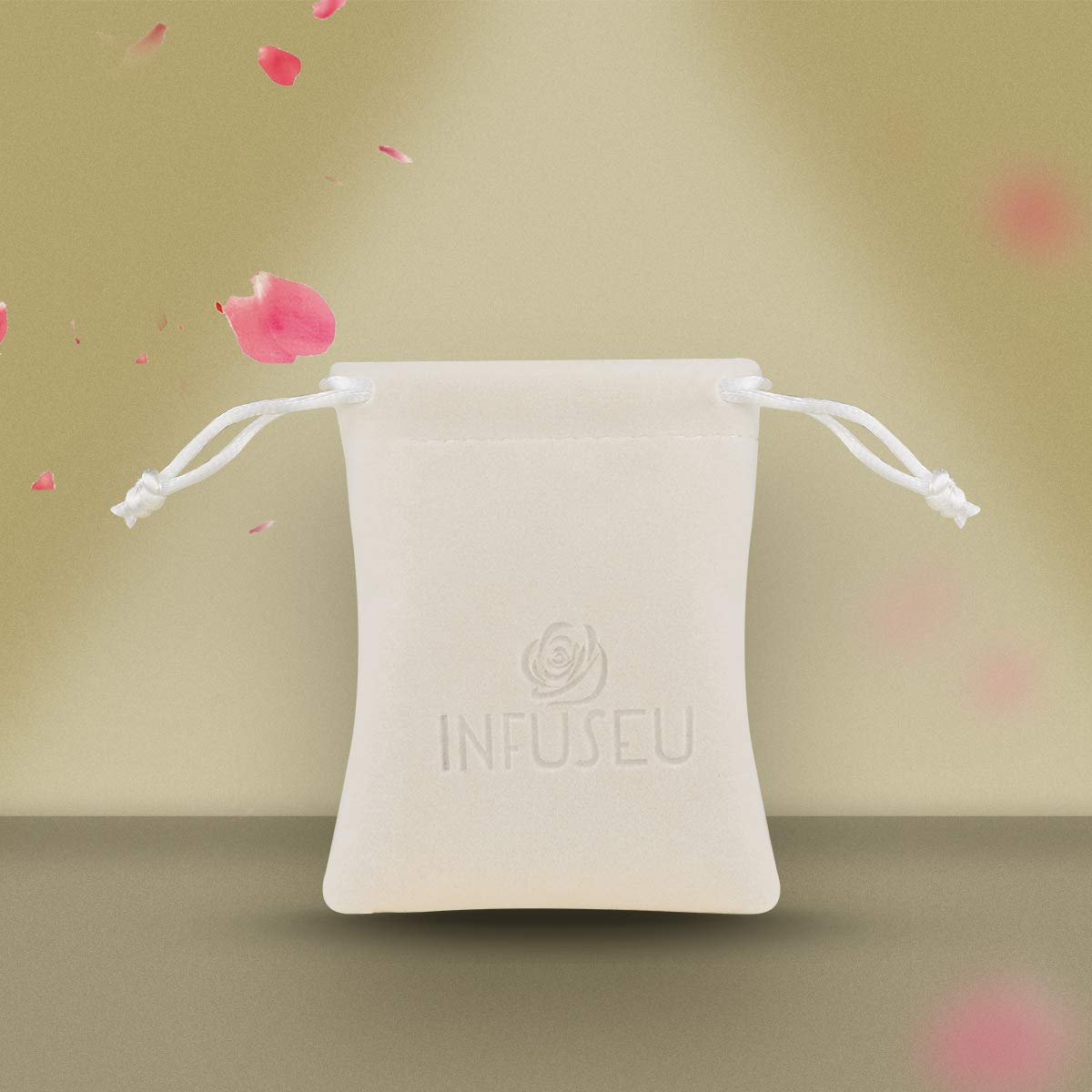 INFUSEU Elephant Gifts for Women Essential Oil Necklace Aromatherapy Pendant Scent Diffuser Lava Rock Stone Stash Cage