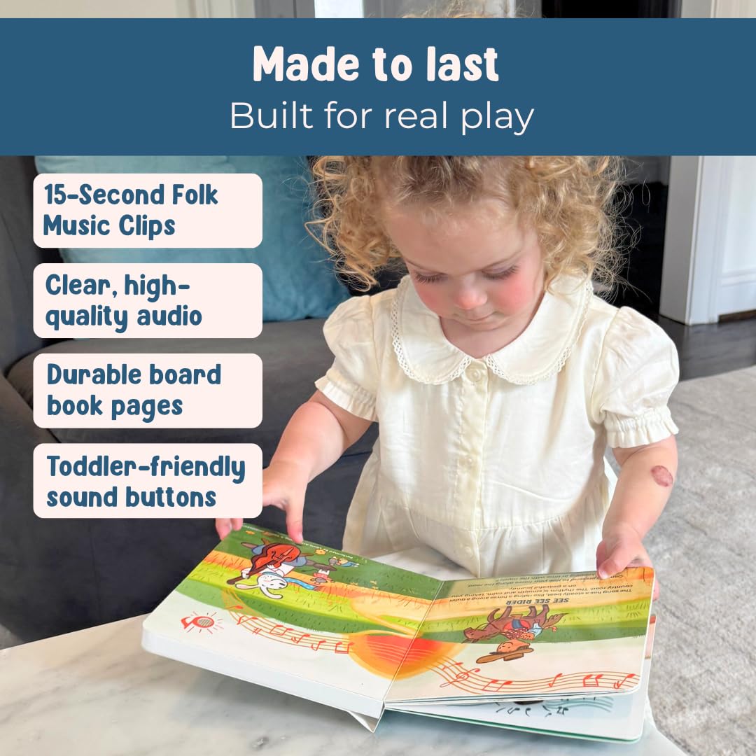I Discover Classical Music – Sound Book for Babies & Toddlers | 6 Famous Classical Melodies | Interactive Board Book with Music | Ages 0–4 | Pirouette Kids