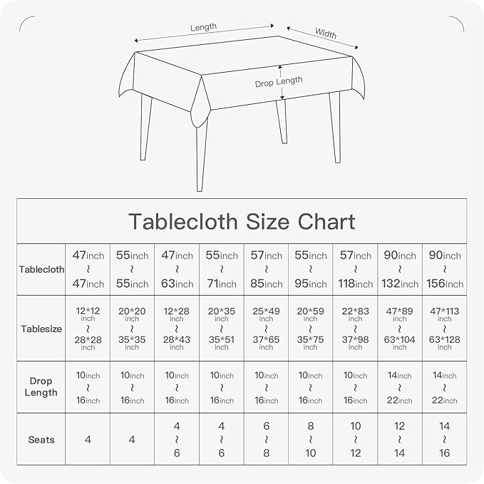 BALCONY & FALCON Rectangle Tablecloth Washable Wrinkle Resistant and Water Proof Table Cloth Decorative Linen Fabric Tablecloths for Dining Parties Kitchen Wedding and Outdoor Use (Gold Orange, 55x70)