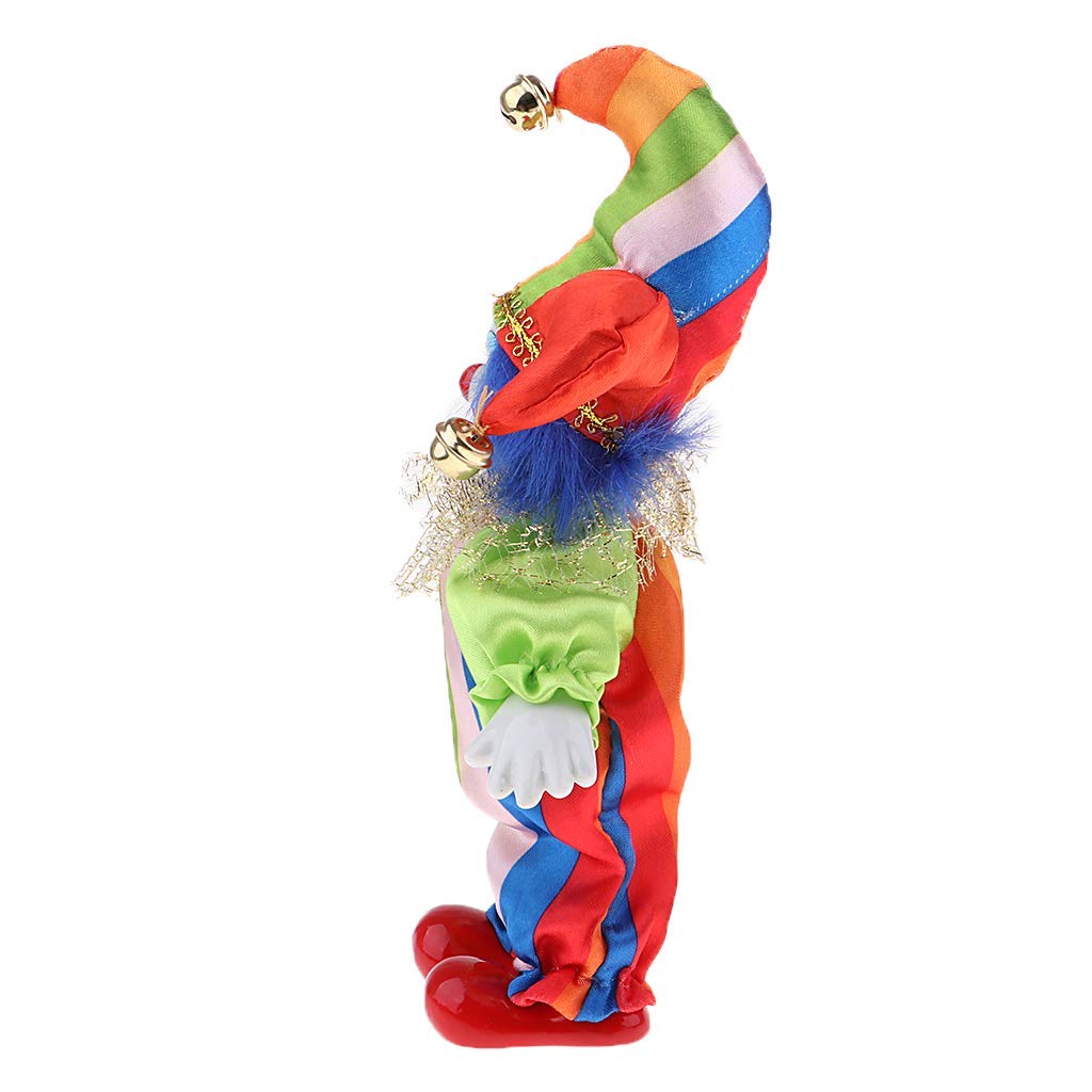 KODORIA Clown Doll Clown Figure Doll Halloween Ornaments Home Table Desk Top Decor - #6