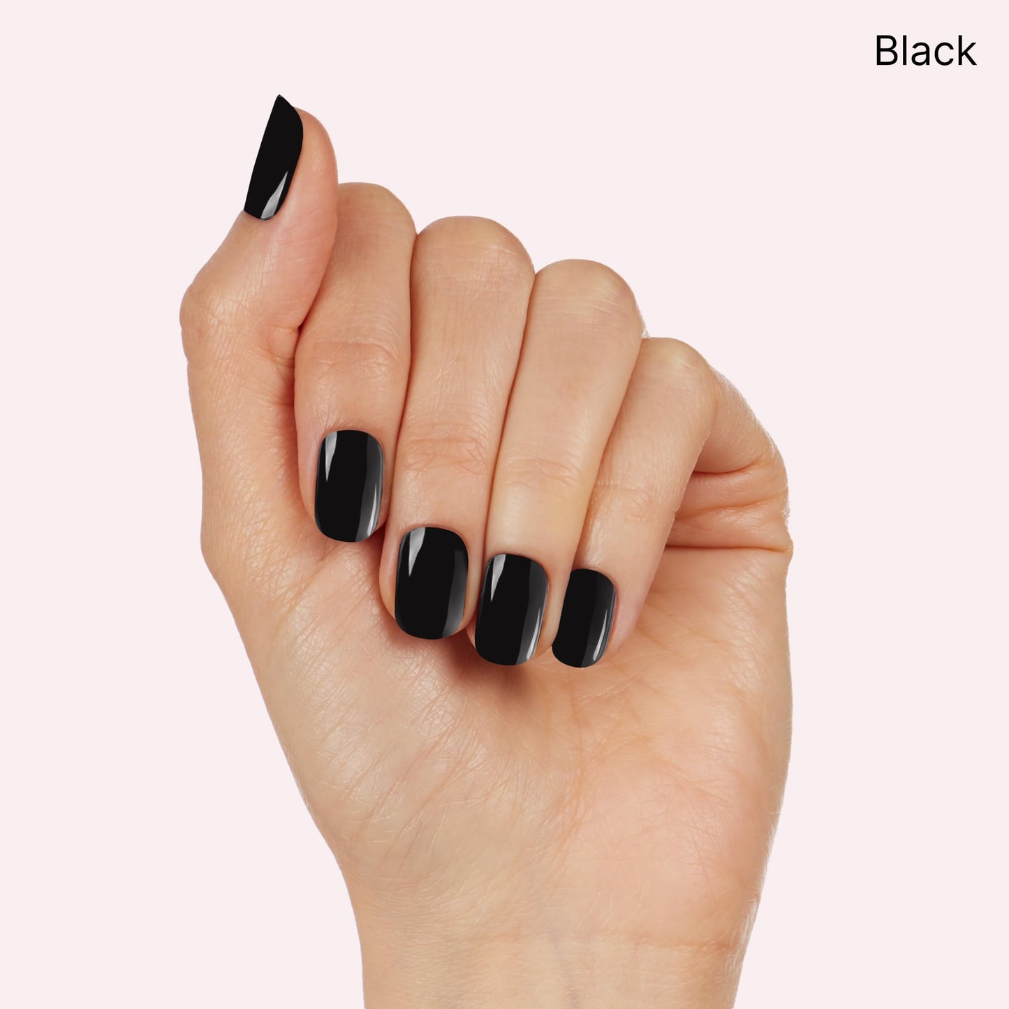 Dashing Diva Chromagic Gel Nail Strips - Glow to the Moon - Easy UV Free, Chip Resistant, Long Lasting Gel Nail Stickers and Chrome Powder