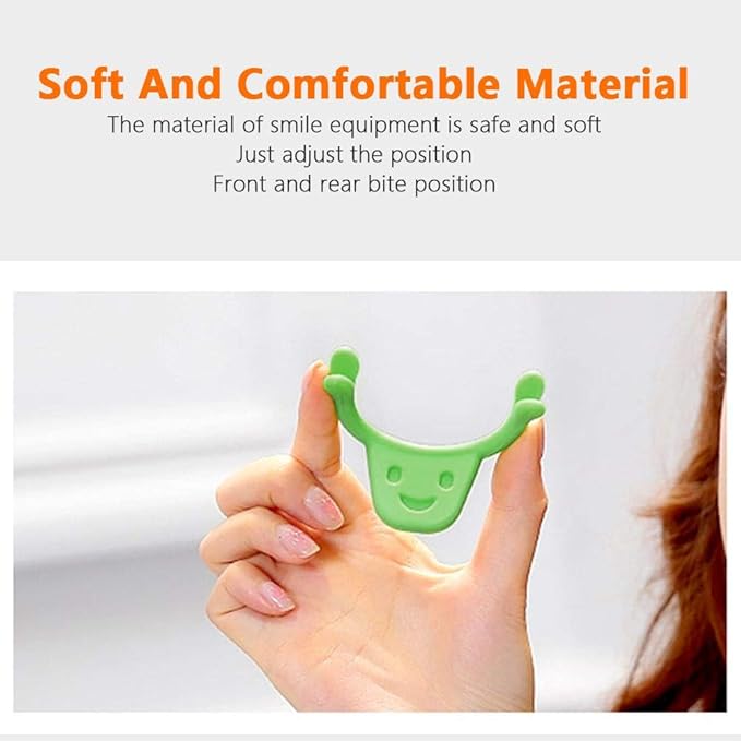 Smiling Maker, Smile Corrector, Face Trainer Smile Trainer Silicone Strap Face Line Lifting Muscle Training Mouth(1#)