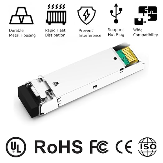 OPSTRAN 10GBASE-LRM SFP+ Optical Transceiver Module Compatible with Brocade 10G-SFPP-LRM 1310nm 220m DDM Duplex LC MMF