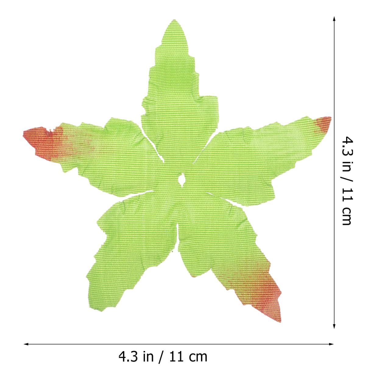 EXCEART Artificial Flower Sepals 150 Pcs DIY Calyxes for Floral Arrangements and Crafting Supplies Realistic Fabric Sepals for Wedding Decor and Handmade Flowers
