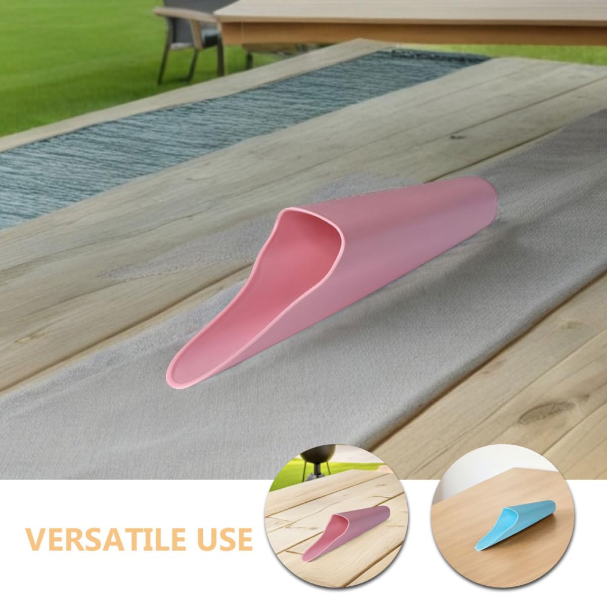 VOSAREA Reusable Bonsai Soil Scoops 2pcs Plastic Garden Trowels for Succulent Planting Indoor Gardening Small Portable Soil Shovels Tool Set with Blue and Pink Handles