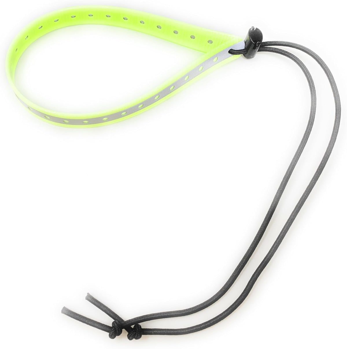 Replacement GPS eCollar with Adjustable Bungee, Multi-Hole Design, and Secure Toggle Closure for Small Dogs (Reflective Pink, Small Neck)