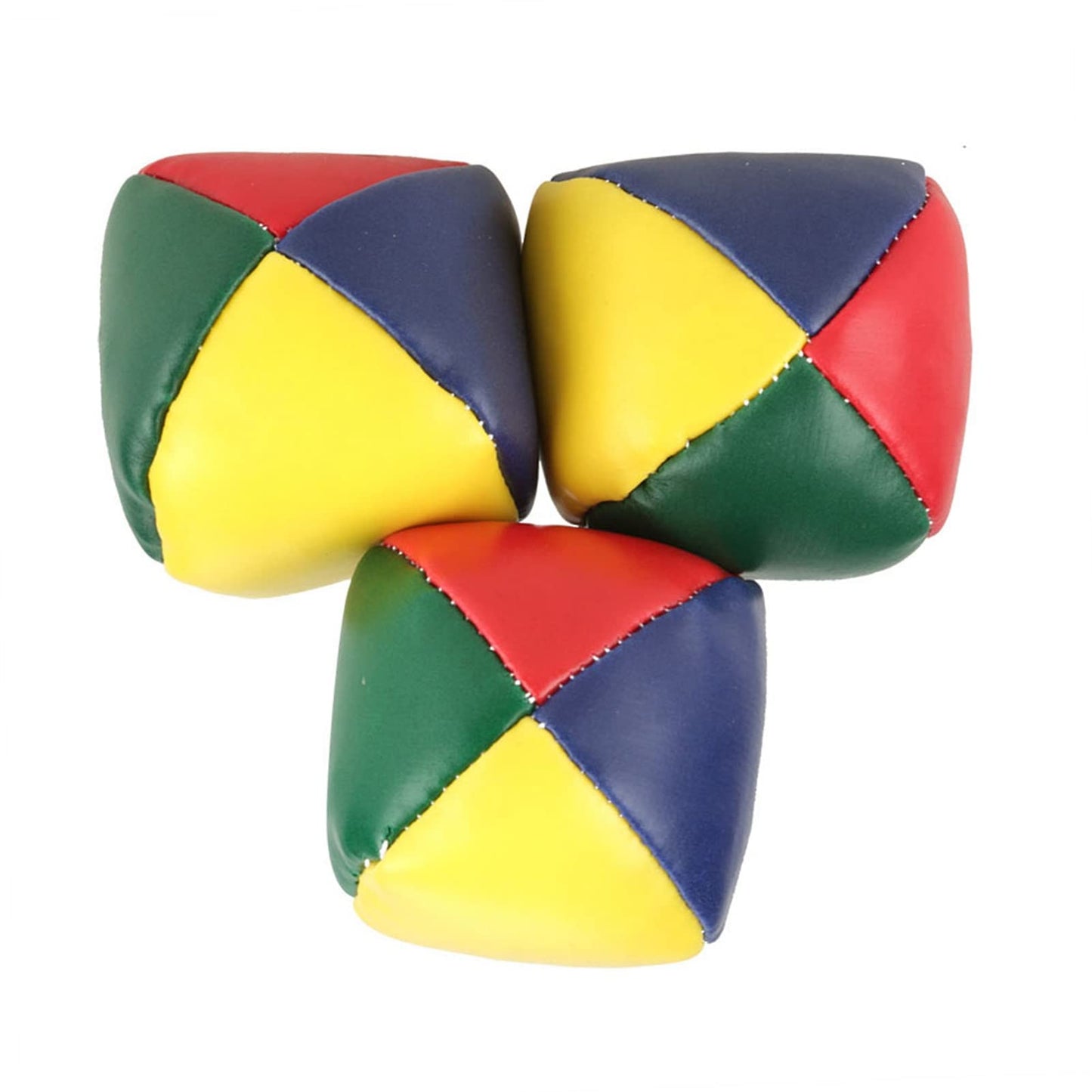 GLOGLOW Nan Baby Toy Balls Set, PU Leather Lightweight Juggling Balls for Toddlers, Fun Learning Prop for Circus Beginners with Soft Grip and Flexibility Training Children's Outdoor