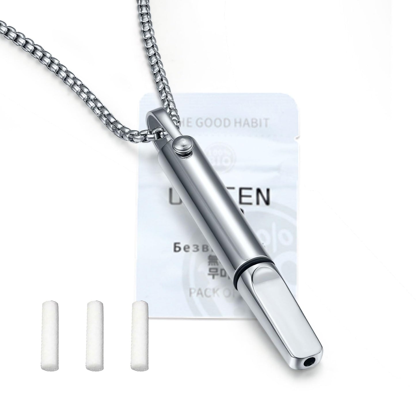 Breathlink Smokeless Inhaler Meditation Mindful Breathing Fum Vaporless Inhaler Portable for Adults