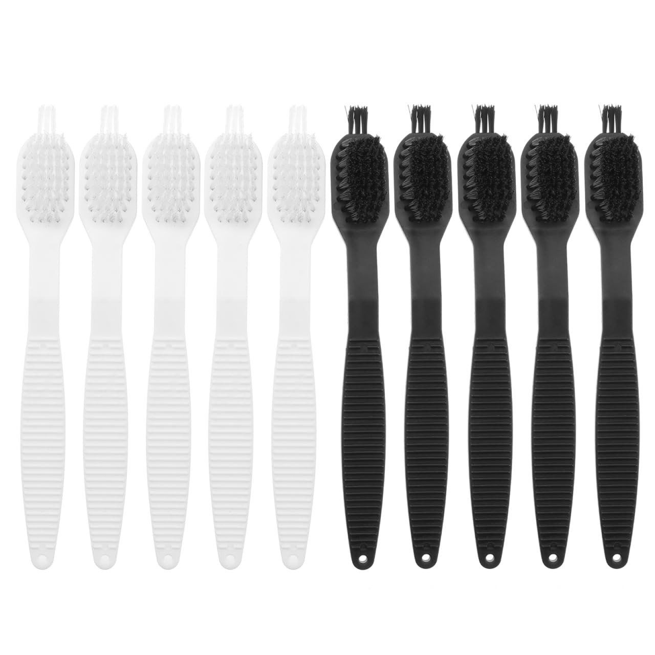 Healvian Kitchen Cleaning Brush Set with Suction Handle Small Nylon Brush for Juicer Blender and Electric Appliance Cleaning Tool 10 Pack