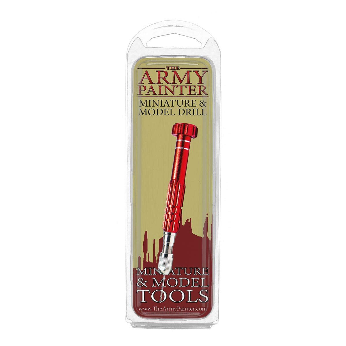 The Army Painter, Miniature & Model Drill - Pin Vise Hobby Drilling with Three Bits for Tabletop Roleplaying, Boardgames, and Wargames Miniature Modelling (Model Drill)