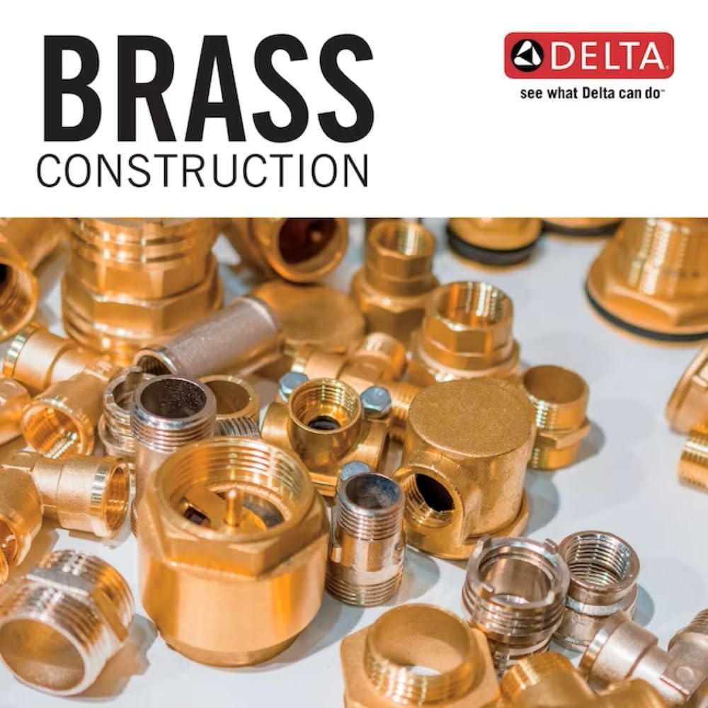 Delta Faucet 72010-CZ Flange and Strainer, Kitchen Sink, Champagne Bronze