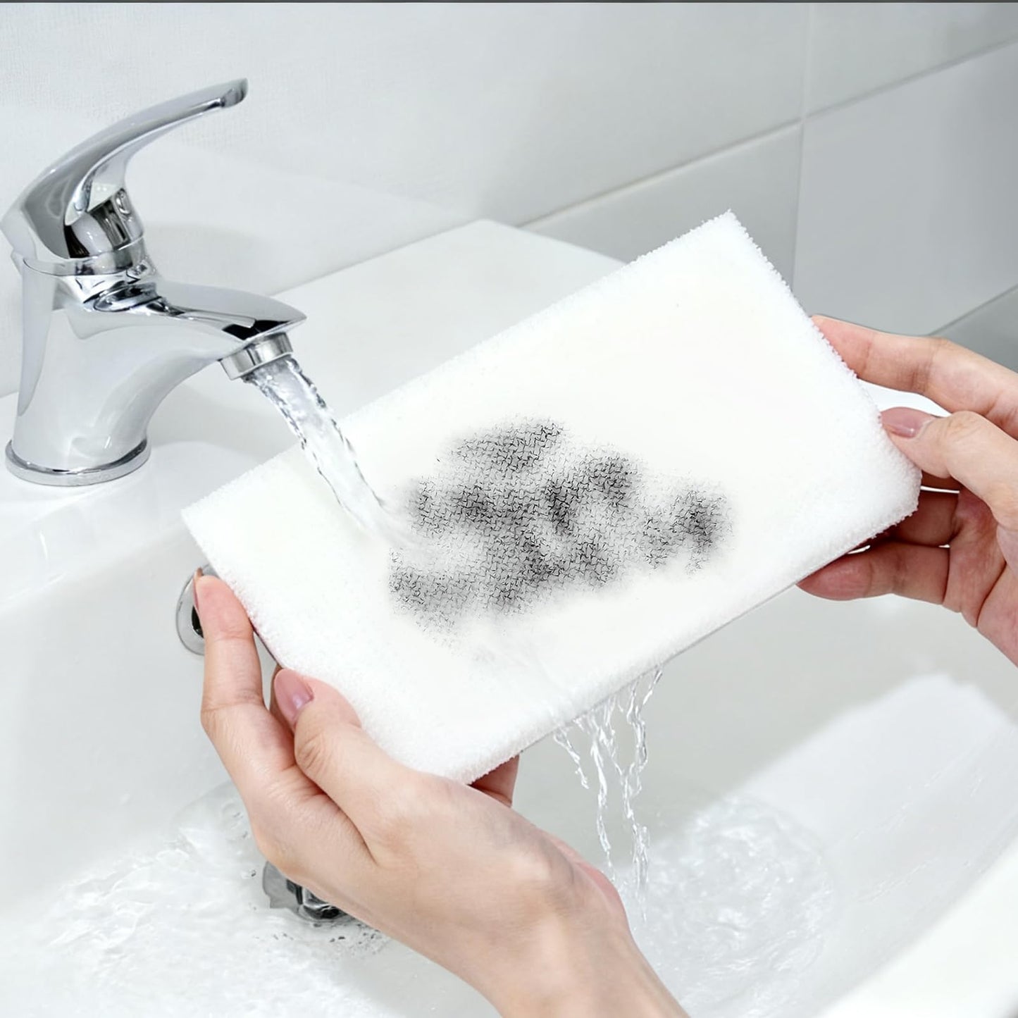 Stamp Scrubber for Stamps,Dual-Sided Stamp Cleaning Pad with Synthetic Bristles,Stamping Tool Cleaning Cling & Foam & Large Clear & Rubber Stamps 7.3x4.9inch