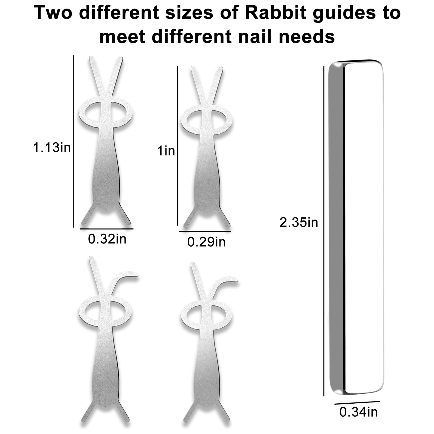 Vnjaoi Cat Eye Magnet + 4-PC Bunny-Shaped Nail Magnet for Cat Eye Nail Art Salon or Home