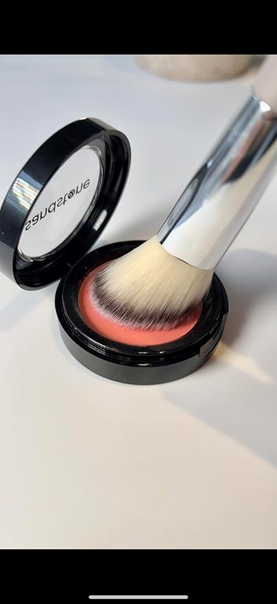 Sandstone Scandinavia Big Crush Blush – Hypoallergenic smooth powder blush for cheeks. Ultra fine color pigmentation and silky smooth texture - lightweight - blendable - lasts all day