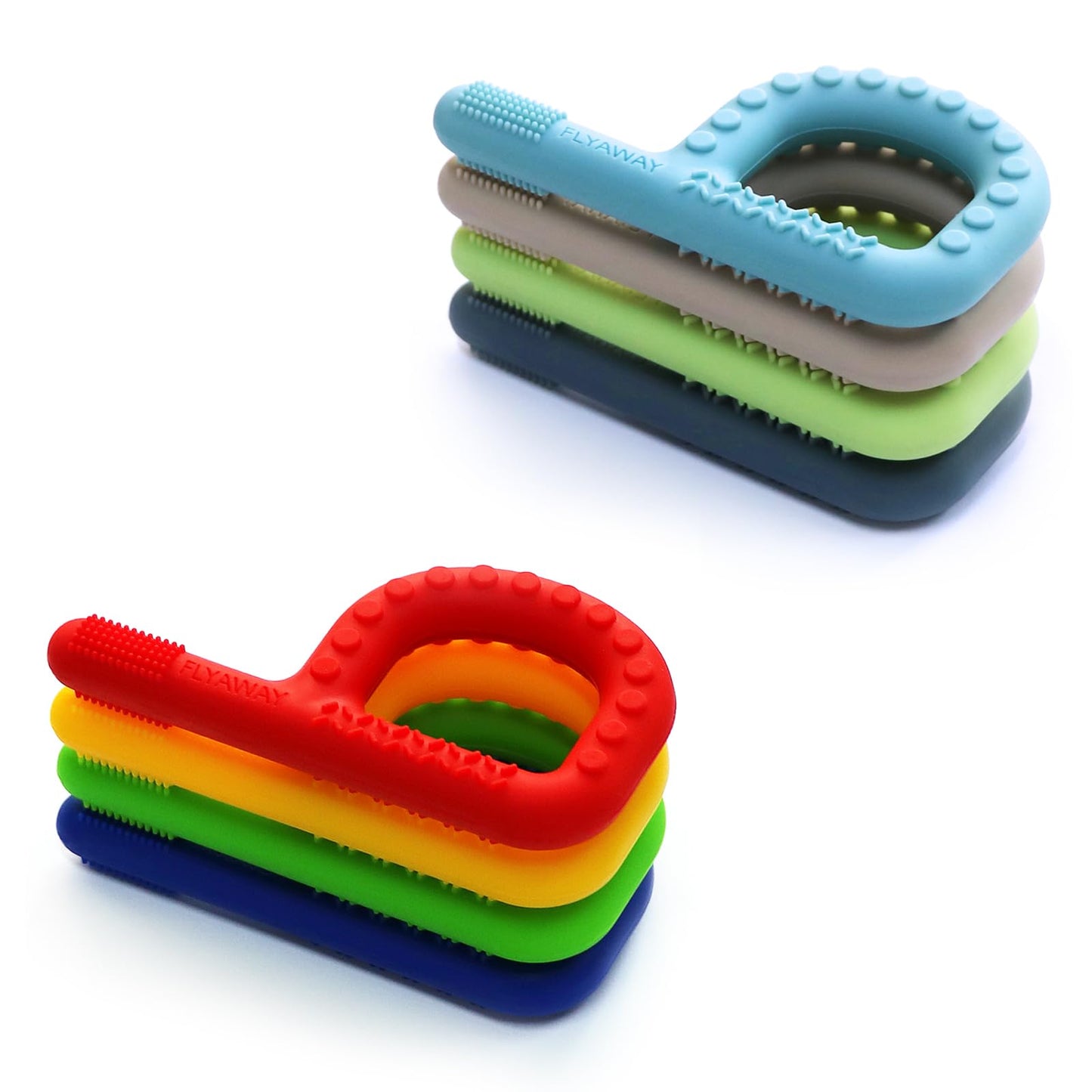 Silicone Teething Toys for Baby, 8pcs
