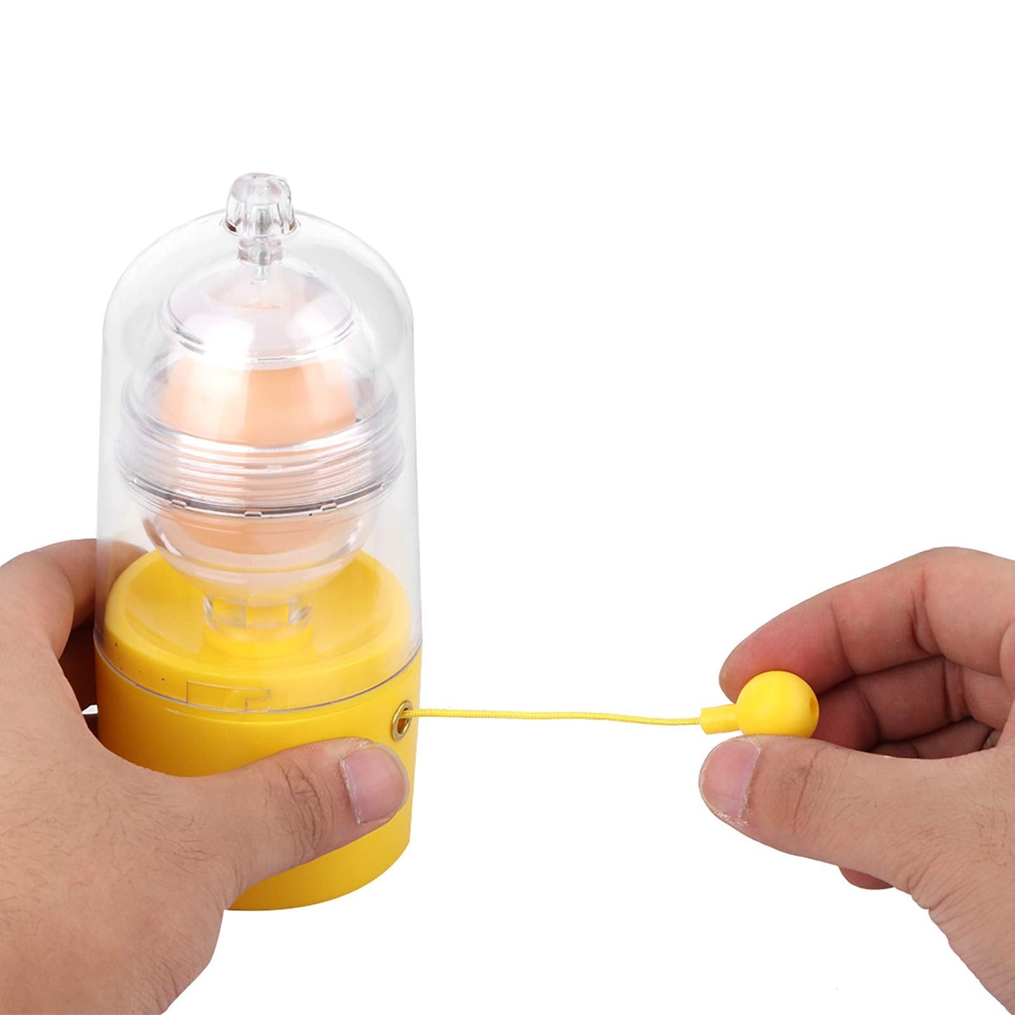 Egg Scrambler Hand Powered Golden Egg Maker Yolk White Mixer Kitchen Gadgets For Easy Egg Mixing