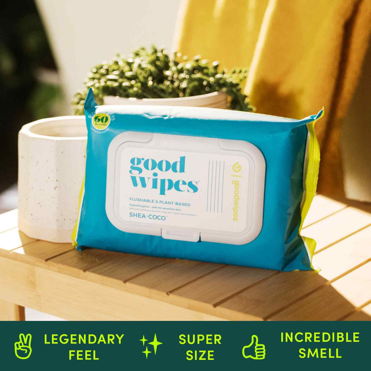 Flushable & Plant (60 Count)