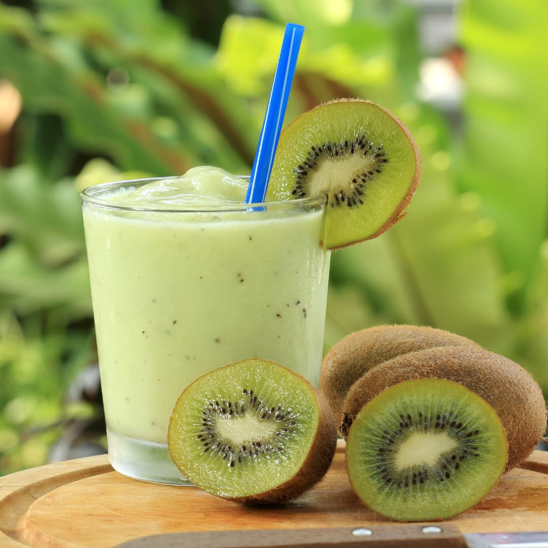 Combo 4 Kiwi Trees Vines Live Plants for Gardening, Sweet and Hardy High-Yielding Tree, Starter Size, 4 to 6 Inches in Tall, No Pot