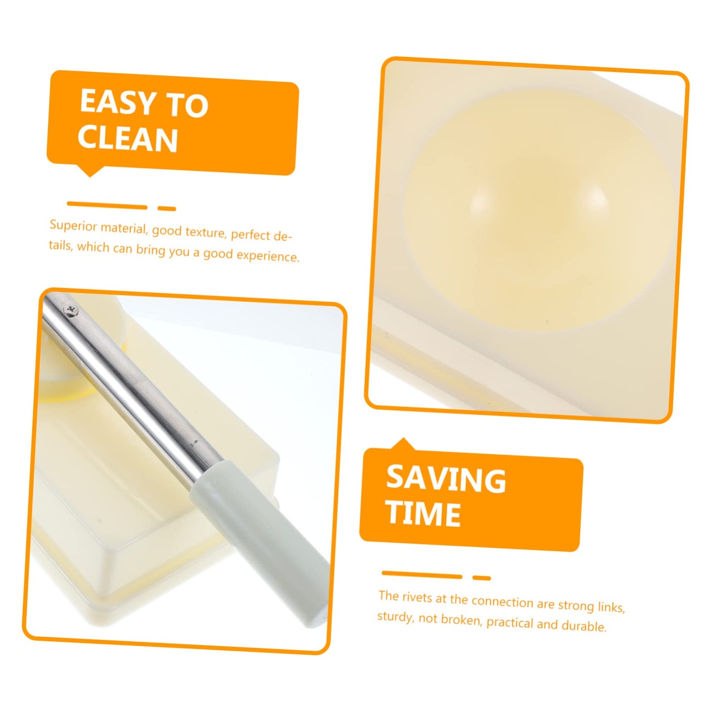 BIUDECO Practical Dumpling Wrapper Press Mold Dumpling Skin Presser Dough Press Kitchen Supplies