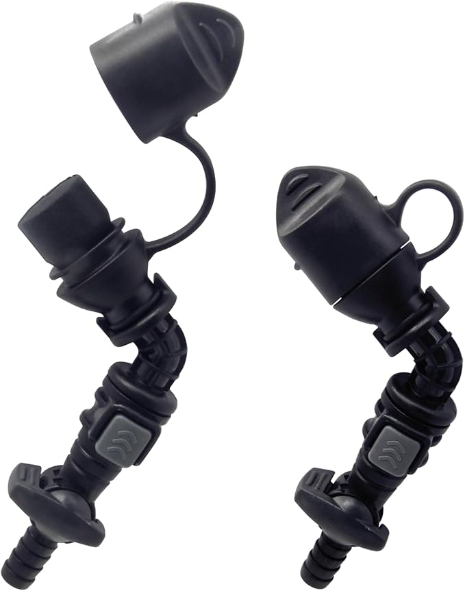 Hydration Bags Bite Valve Mouthpiece Replacement for Cross Country Bladder Bag Detachable Universal Manual Switch for Any Hydration Pack System