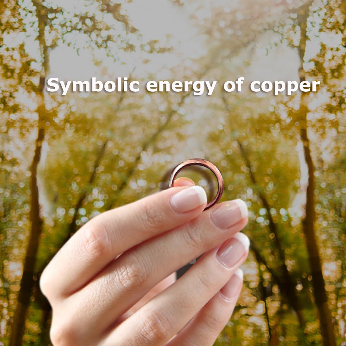 IVY & BAUBLE Pure Uncoated 3mm Copper Ring for Men & Women – Raw Authentic Solid Copper Band – Crafted in USA – Lab-Tested & Wellness Jewelry, Sizes 4