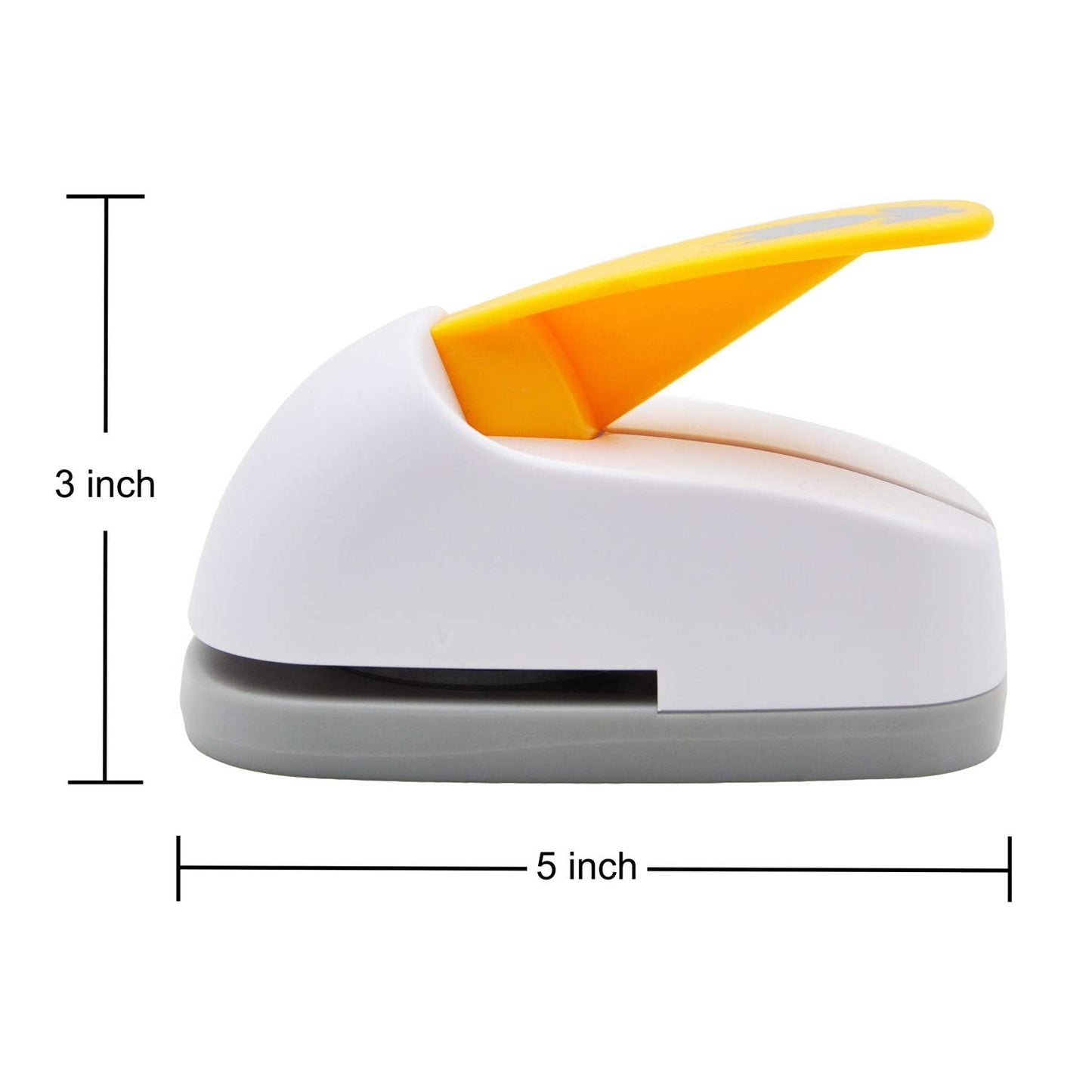 Craft Lever Punch 3 inch Ware Circle Paper Punch Professional Tool for Paper Crafting DIY Projects，Gifts，Stationery，Education，Greeting Cards Arts Fun Projects