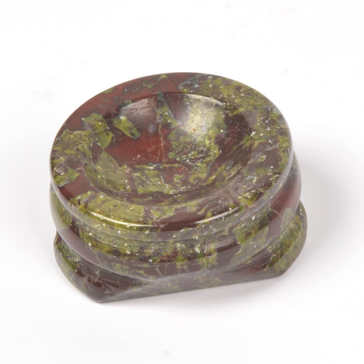 Justinstones Natural Dragon Blood Jasper Gemstone Egg Crystal Healing Chakra Meditation Home Office Decor Stone with Stone Stand