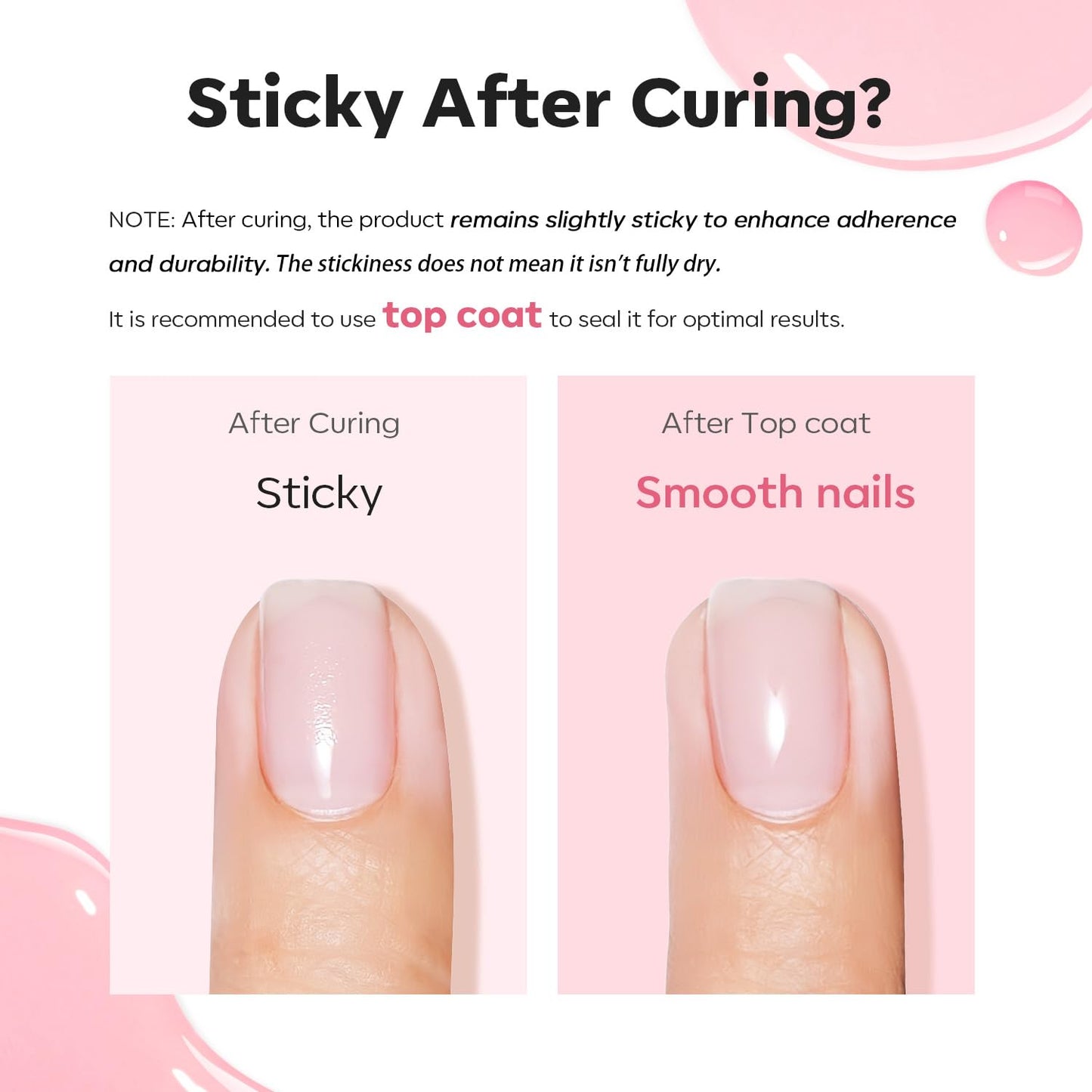 modelones Builder Nail Gel, 8-in-One Pink Builder for Nail Thickening, U/V LED Lamp Cured Hard Color Base Extension Rhinestone Tips Glue Gel Polish in a Bottle for DIY Home Manicure Women