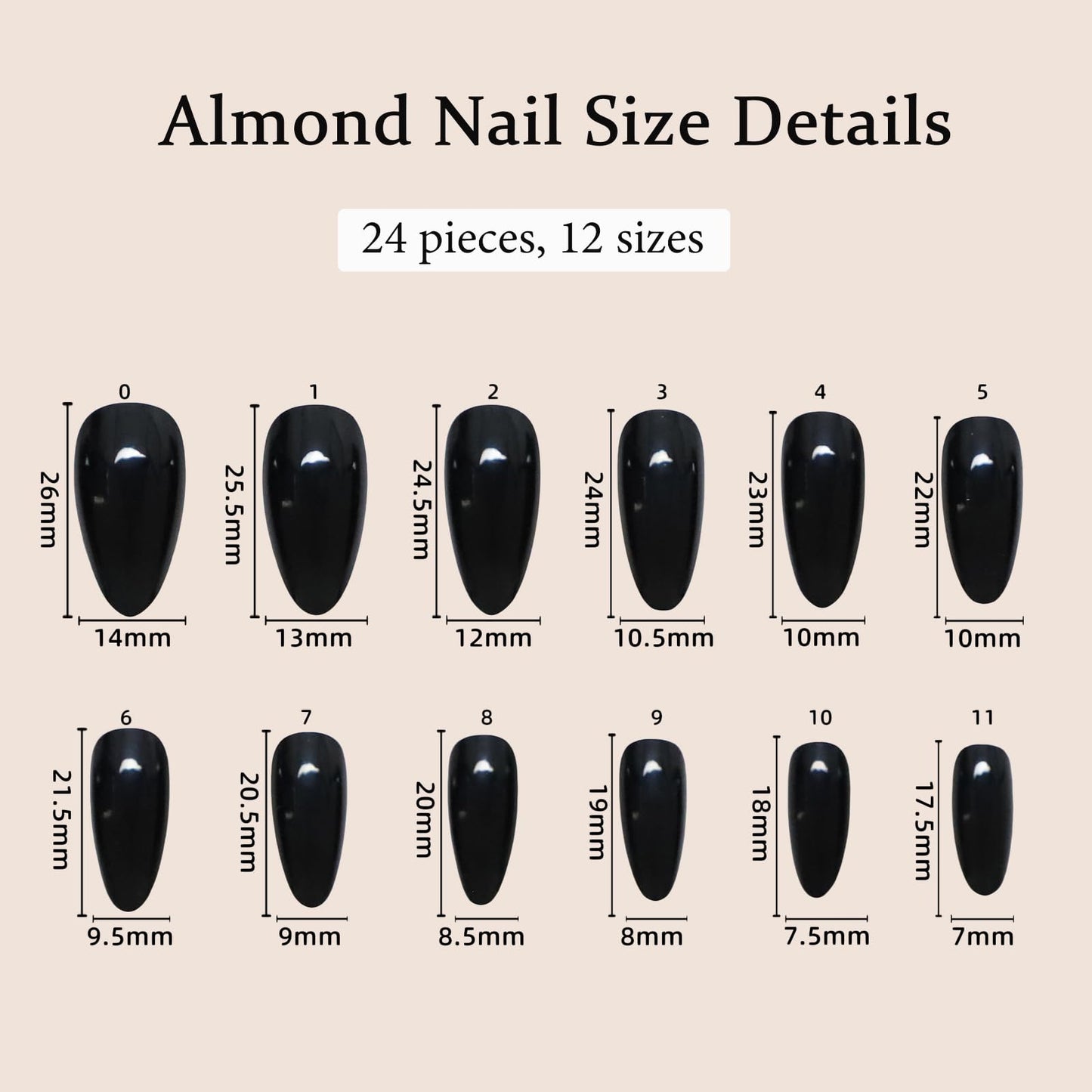 24Pcs Chrome Press on Nails Medium Almond Fake Nails Purple Aurora False Nails Glossy Quality Nail Tips Full Cover Glue on Nail Cute Acrylic Stick on Nails for Women Quick Manicure Kit