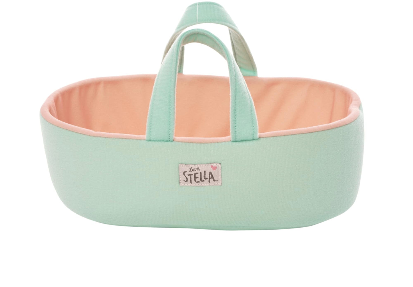 Love, Stella My First Doll Peach with Bassinet for Newborns and Infants by Manhattan Toy